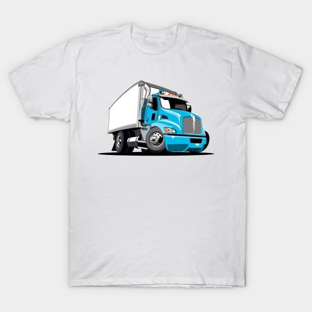 Cartoon truck T-Shirt by Mechanik